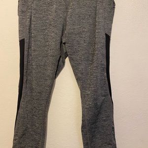 Gray workout pants